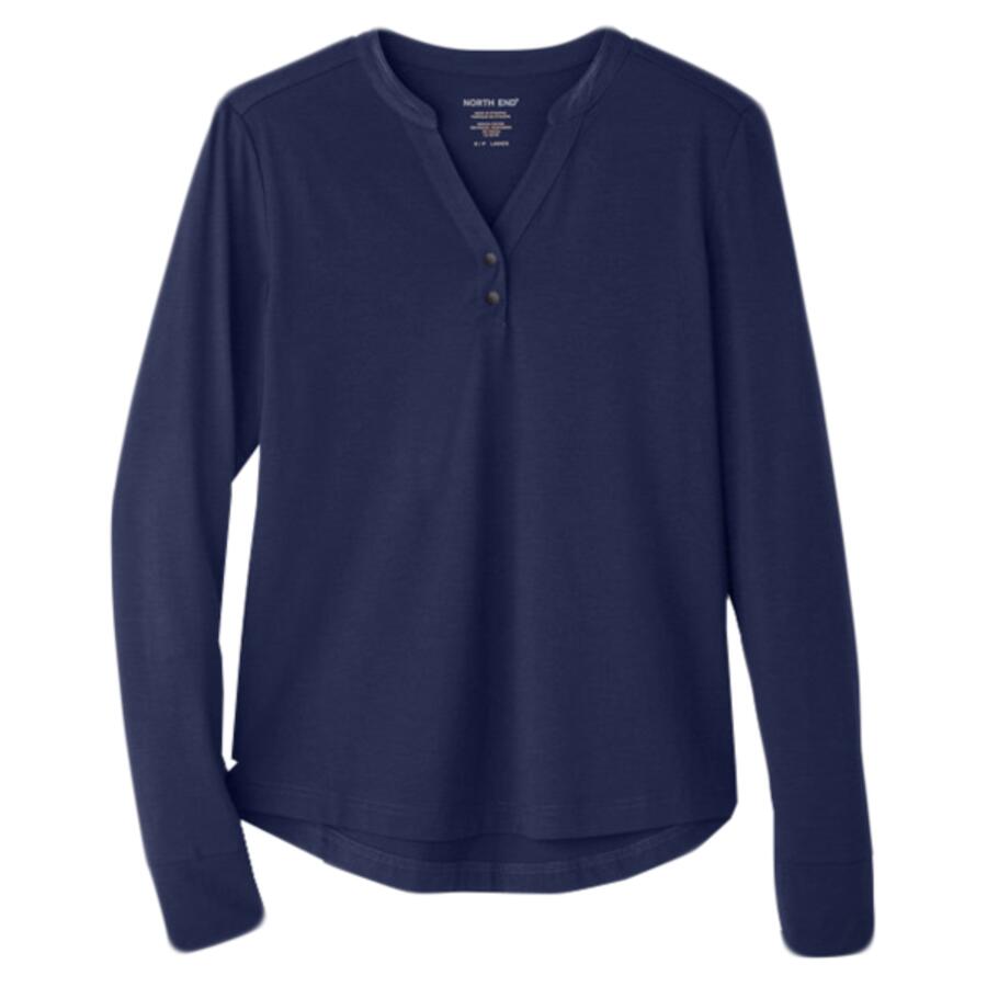 Women's JAQ Stretch Performance V-Neck Snap Pullover Thumbnail