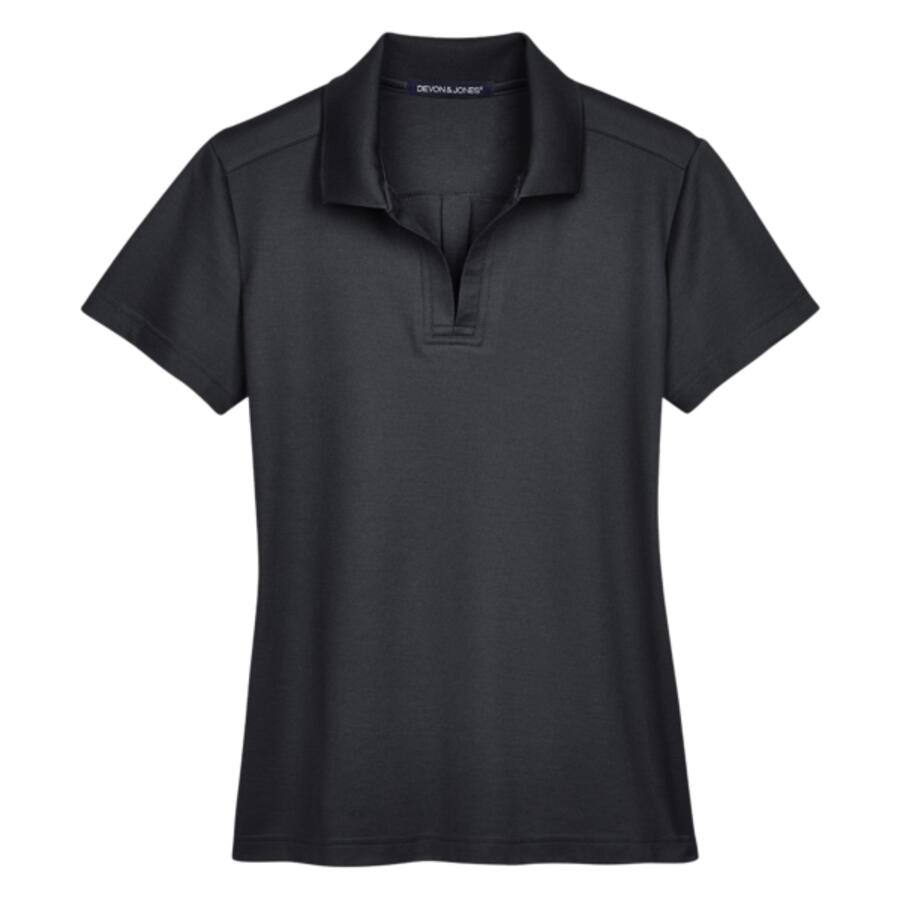 Women's CrownLux Performance® Plaited Polo Thumbnail