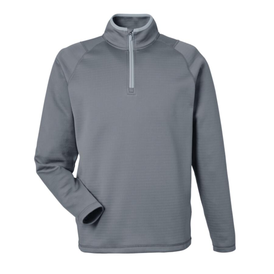 Men's Waffle Fleece Quarter-Zip Pullover Thumbnail