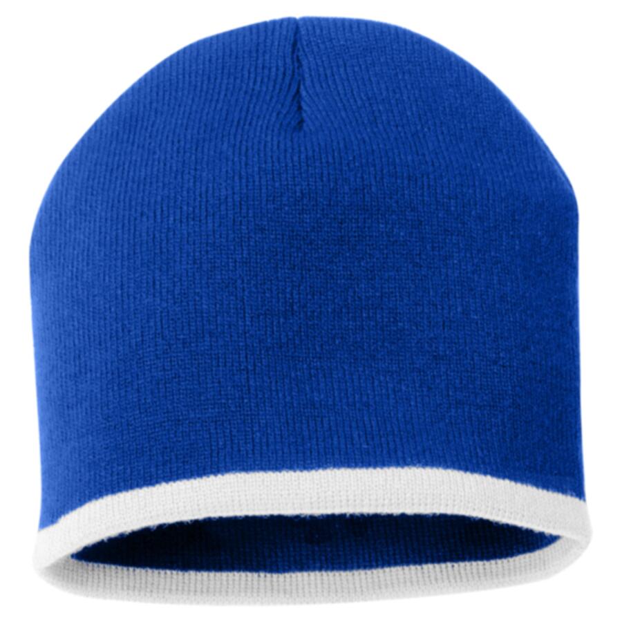 SP09 - 8" Bottom-Striped Beanie Thumbnail