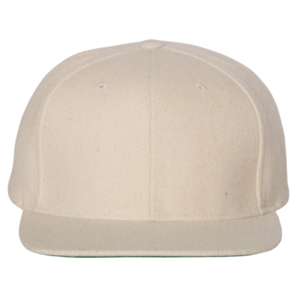 6689 - Melton Wool Blend Snapback Cap Thumbnail