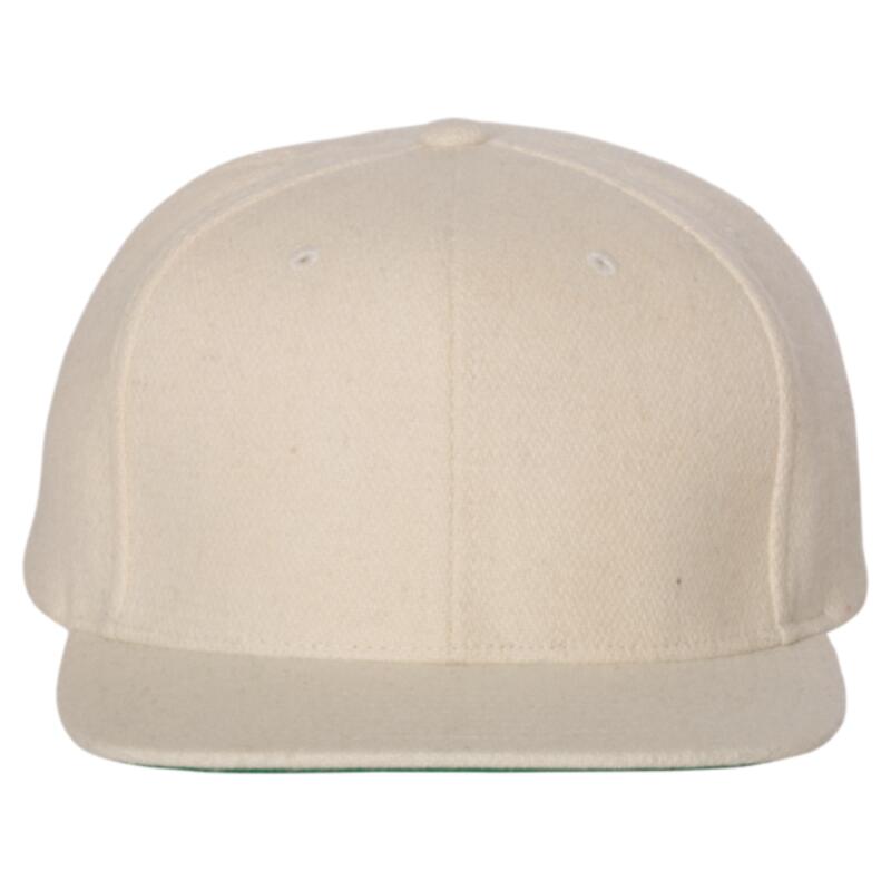 6689 - Melton Wool Blend Snapback Cap Thumbnail