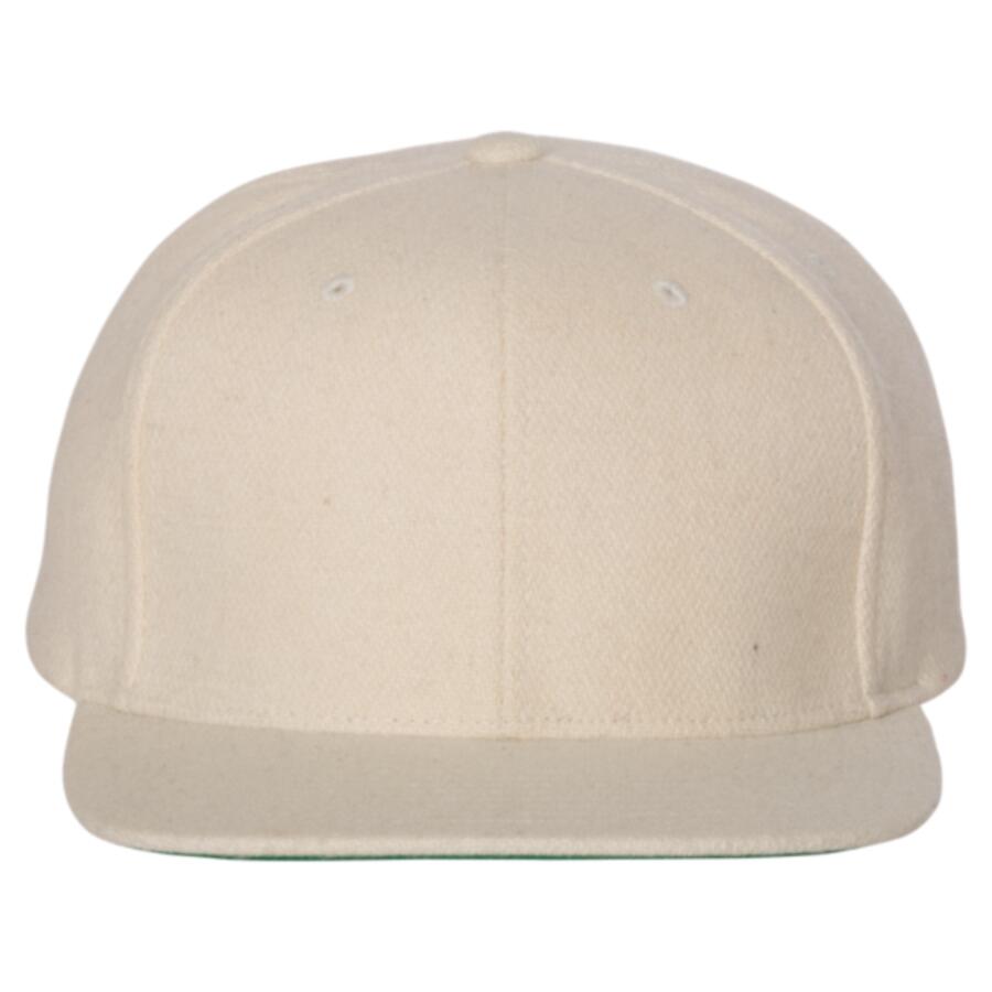 6689 - Melton Wool Blend Snapback Cap Thumbnail