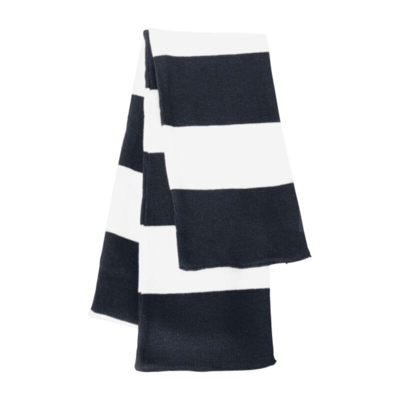 SP02 - Rugby-Striped Knit Scarf Thumbnail