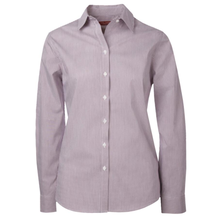 L6006 - COAL HARBOUR MINI STRIPE WOVEN LADIES' SHIRT Thumbnail