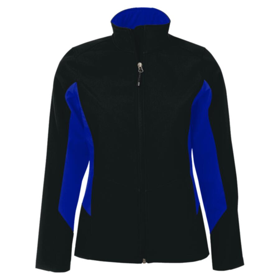 Coal Harbour Everyday Colour Block Soft Shell Ladies' Jacket Thumbnail