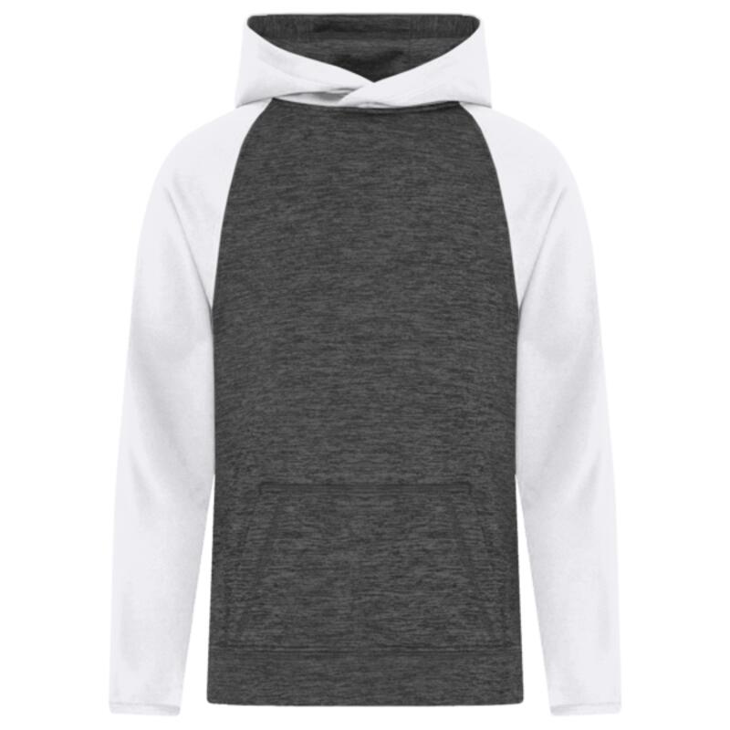 ATC DYNAMIC HEATHER FLEECE TWO TONE HOODED SWEATSHIRT Thumbnail