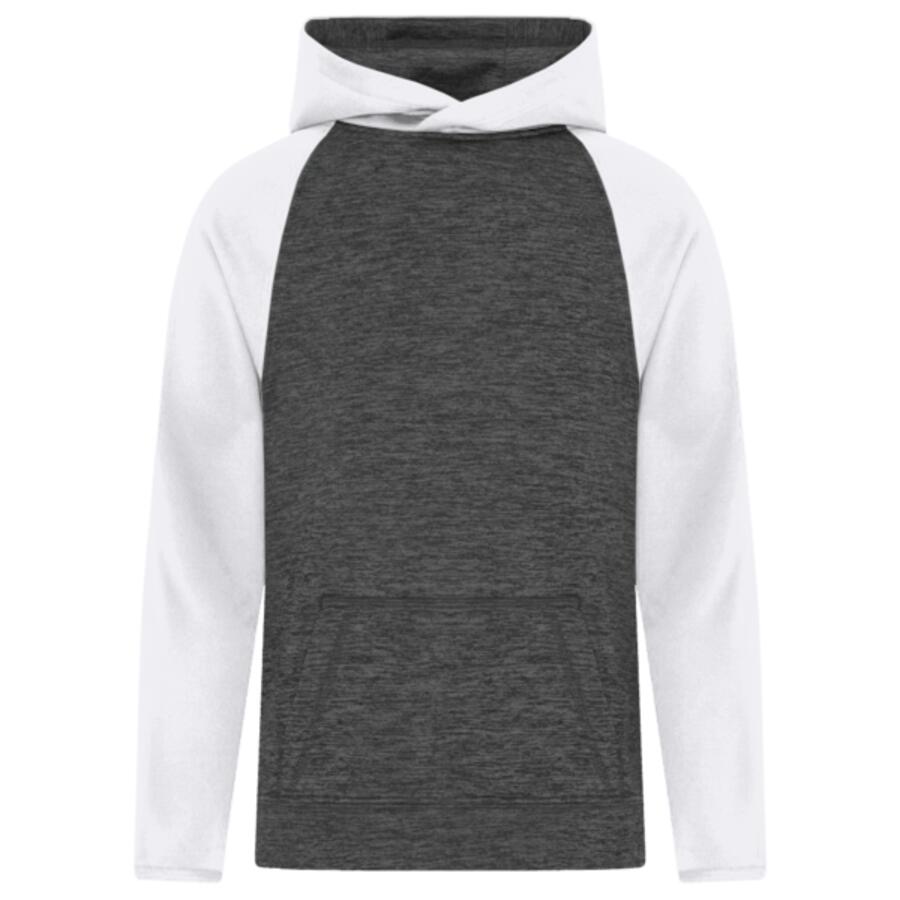 Y2047 - ATC DYNAMIC HEATHER FLEECE TWO TONE HOODED SWEATSHIRT Thumbnail