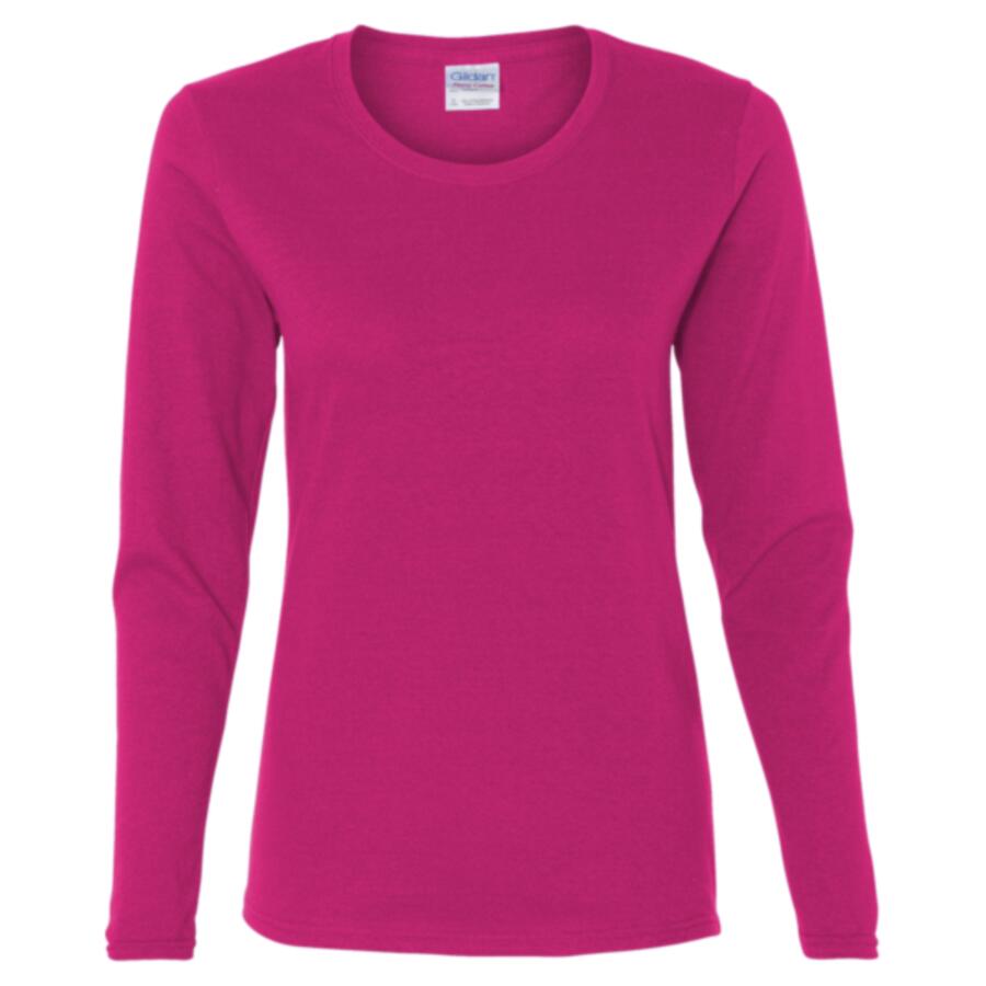 Gildan Heavy Cotton™ Women’s Long Sleeve T-Shirt Thumbnail