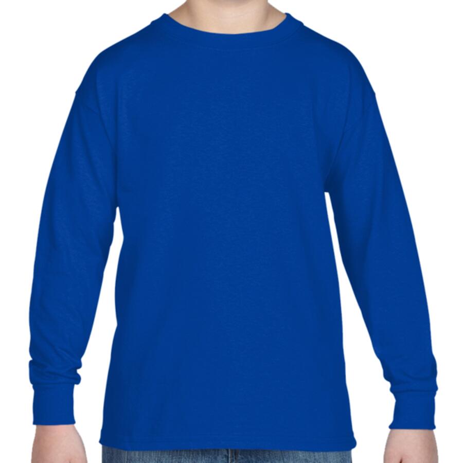 Gildan Youth Heavy Cotton™ Long-Sleeve T-Shirt Thumbnail