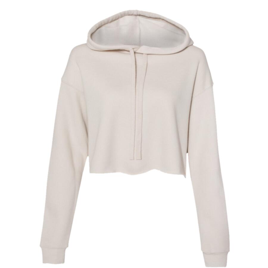 Bella + Canvas Women's Cropped Fleece Hoodie Thumbnail