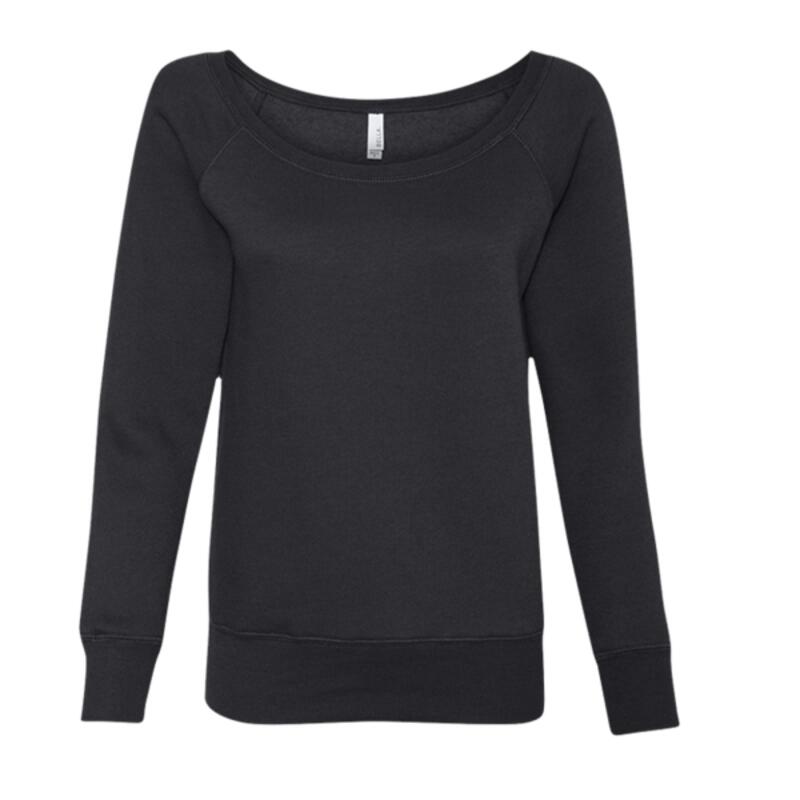 Bella + Canvas Women’s Sponge Fleece Wide Neck Sweatshirt Thumbnail