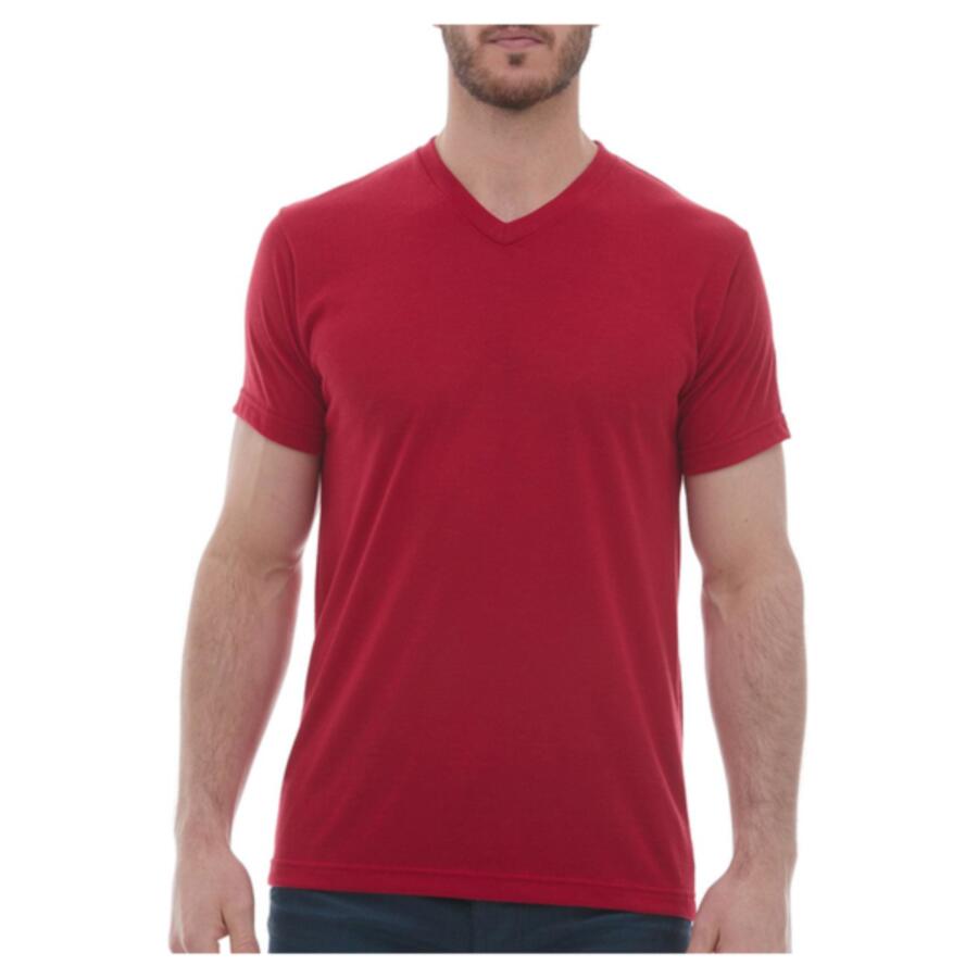 M&O Deluxe Blend V-Neck T-Shirt Thumbnail