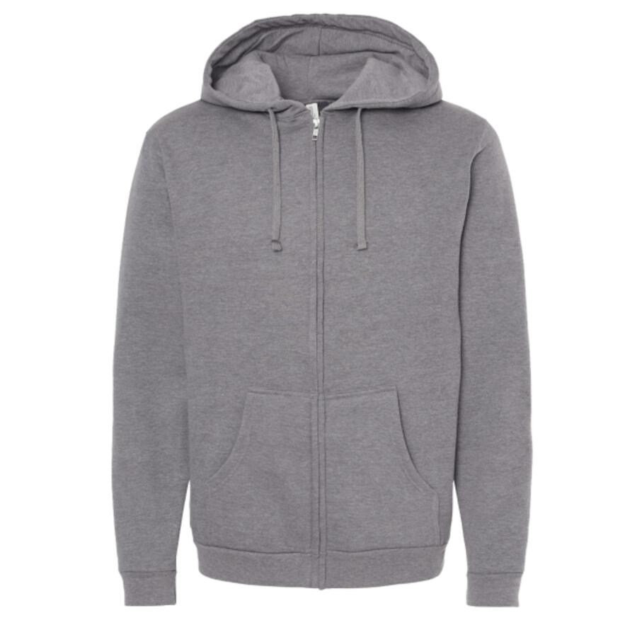 M&O Unisex Zipper Fleece Hoodie Thumbnail