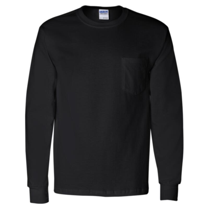 Ultra Cotton® Long Sleeve Pocket T-Shirt Thumbnail