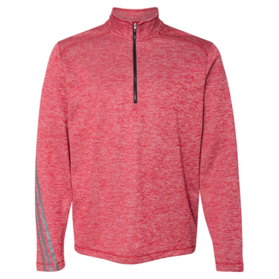 Brushed Terry Heathered Quarter-Zip Pullover Thumbnail