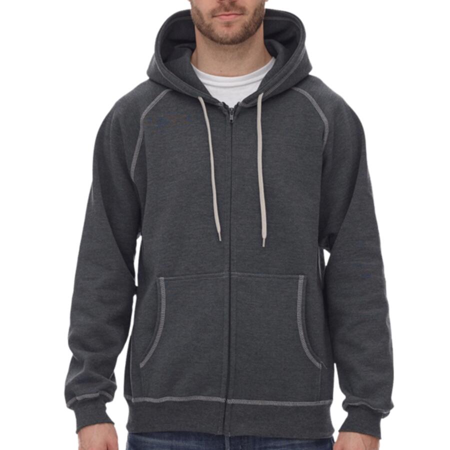 Extra Heavy Full-Zip Hooded Sweatshirt Thumbnail