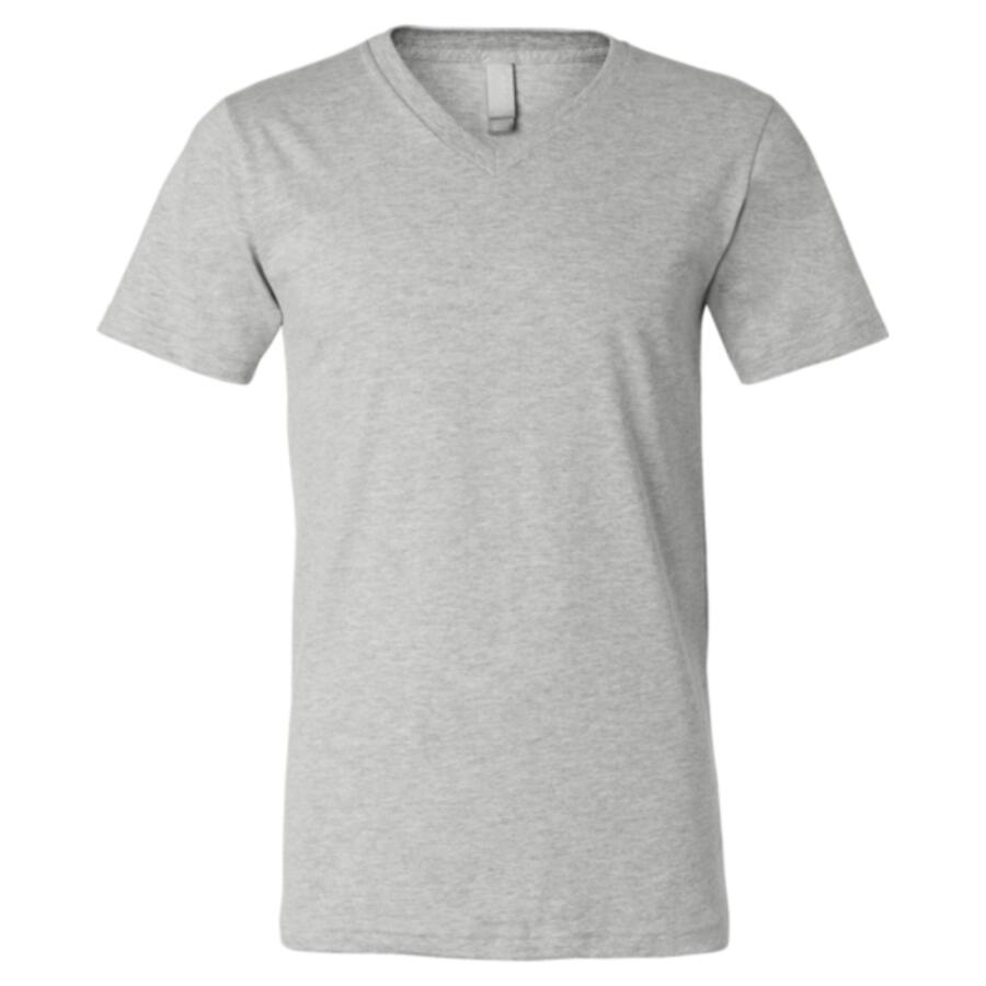 Heather CVC V-Neck Tee Thumbnail