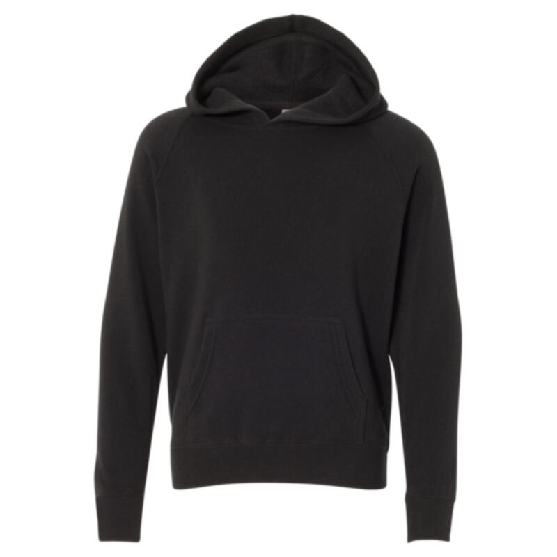 Youth Lightweight Special Blend Raglan Hooded Sweatshirt Thumbnail