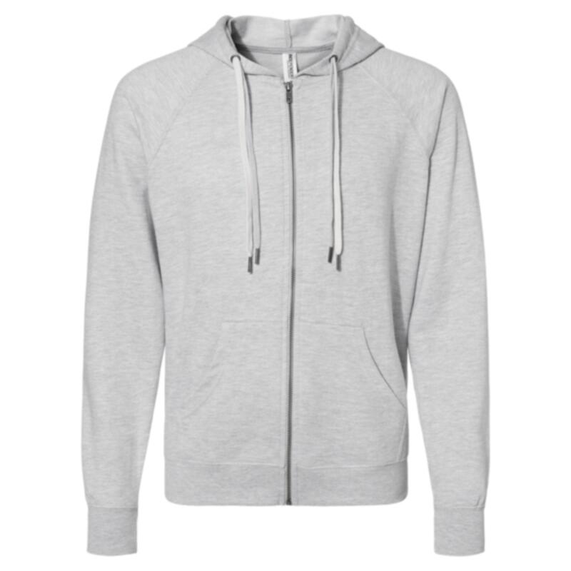 Icon Lightweight Loopback Terry Full-Zip Hooded Sweatshirt Thumbnail