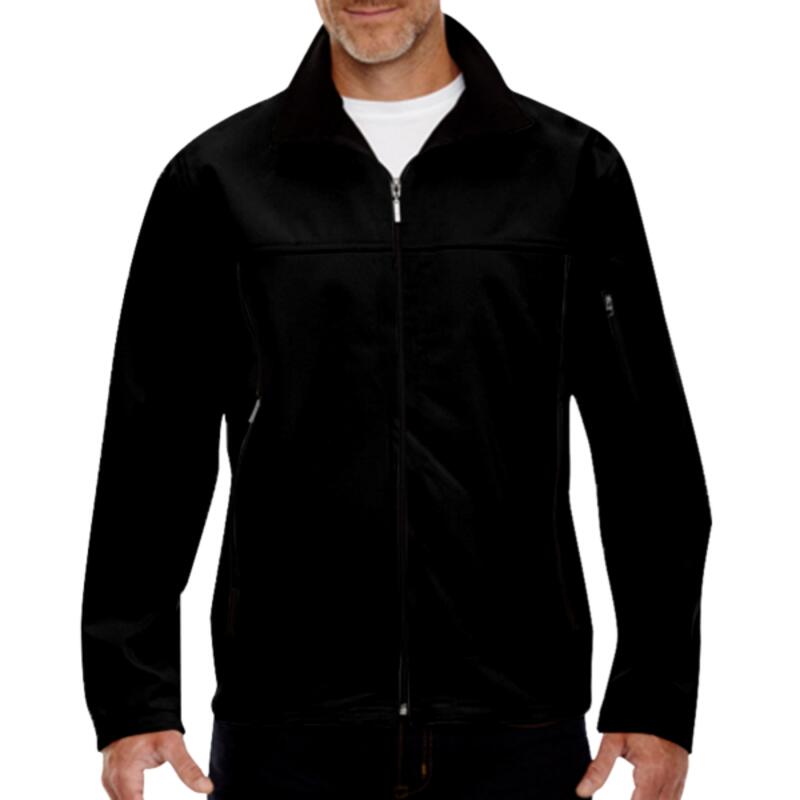 Men's Three-Layer Fleece Bonded Performance Soft Shell Jacket Thumbnail