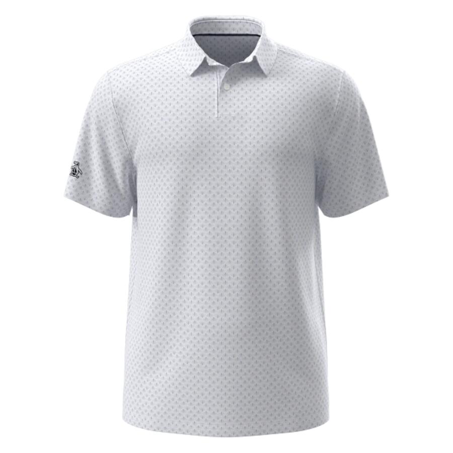 ORIGINAL PENGUIN® RETRO GEO PRINT POLO Thumbnail