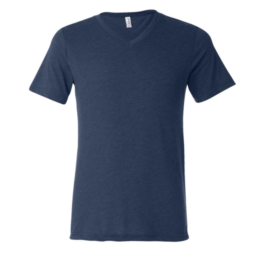 Unisex Triblend V-Neck Tee Thumbnail
