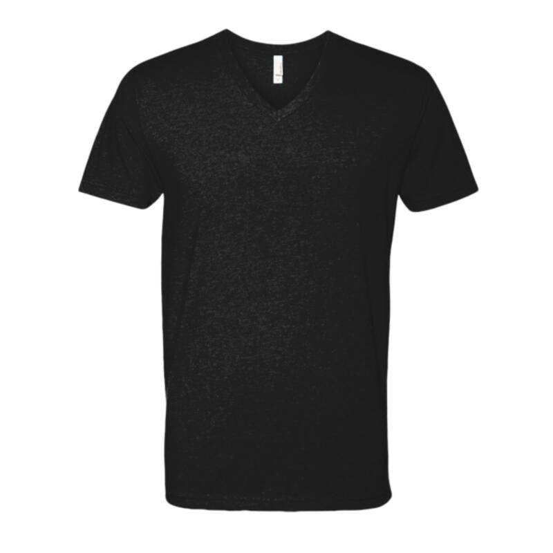 Men's CVC V-Neck T-Shirt Thumbnail