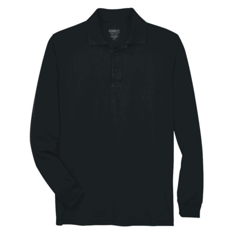 Men's Tall Pinnacle Performance Long Sleeve Piqué Polo Thumbnail
