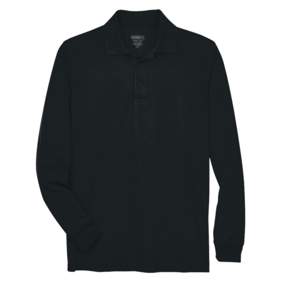 Men's Tall Pinnacle Performance Long Sleeve Piqué Polo Thumbnail