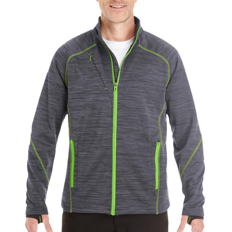 Men's Flux Mélange Bonded Fleece Jacket Thumbnail
