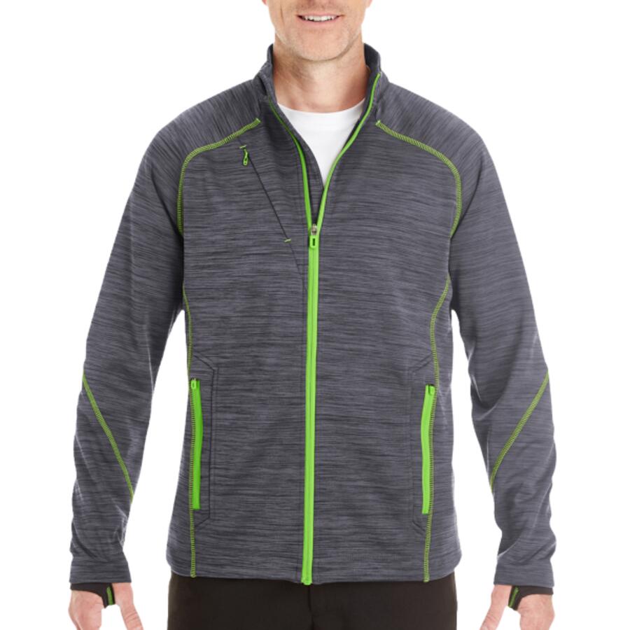 Men's Flux Mélange Bonded Fleece Jacket Thumbnail
