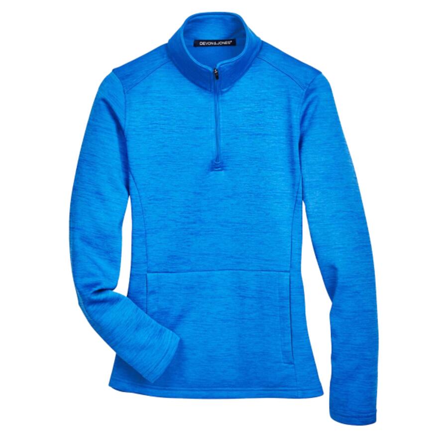 Women's Newbury Mélange Fleece Quarter-Zip Pullover Thumbnail