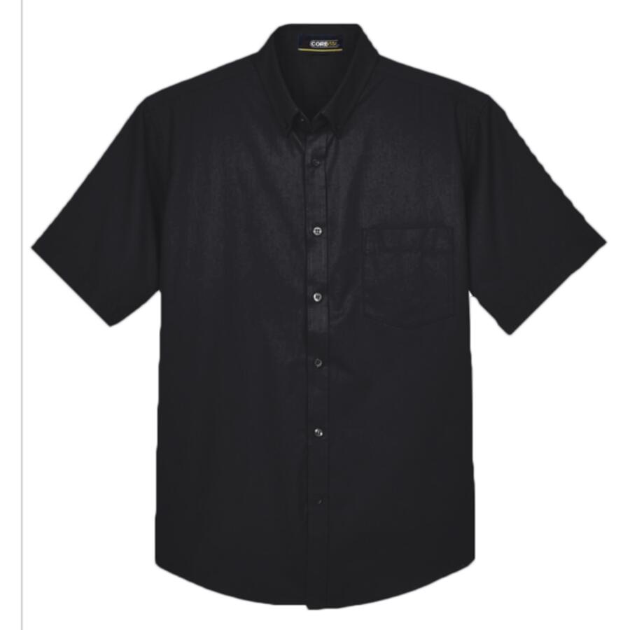 Men's Optimum Short Sleeve Twill Dress Shirt Thumbnail