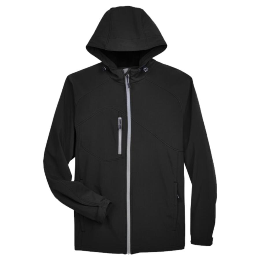 Men's Prospect Two-Layer Fleece Bonded Soft Shell Hooded Jacket Thumbnail