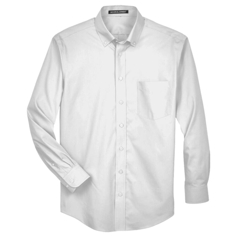Men's Crown Collection® Oxford Woven Dress Shirt Thumbnail