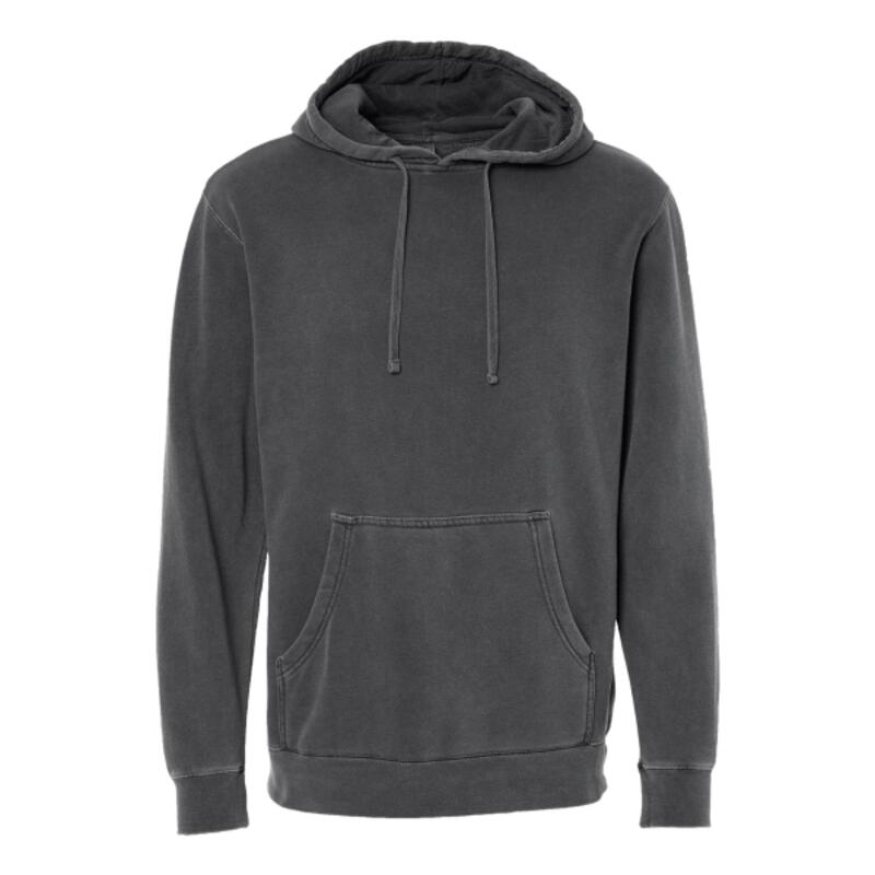 Unisex Midweight Pigment-Dyed Hooded Sweatshirt Thumbnail