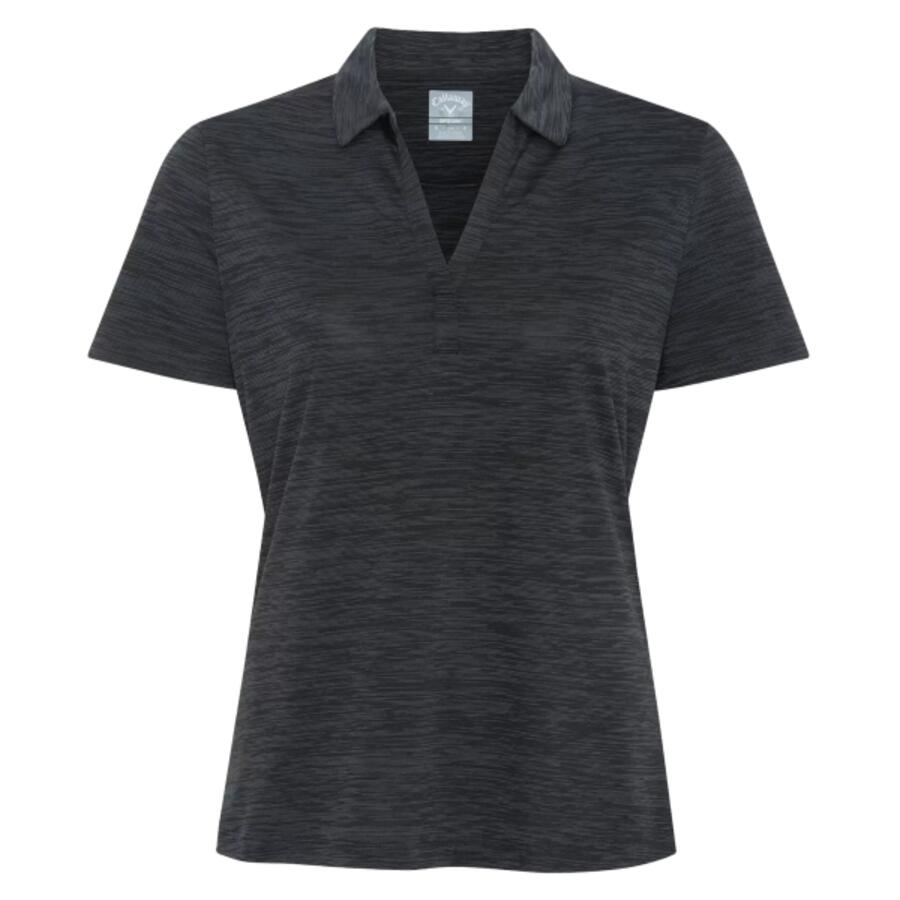 CALLAWAY BROKEN STRIPE TEXTURE LADIES' POLO Thumbnail