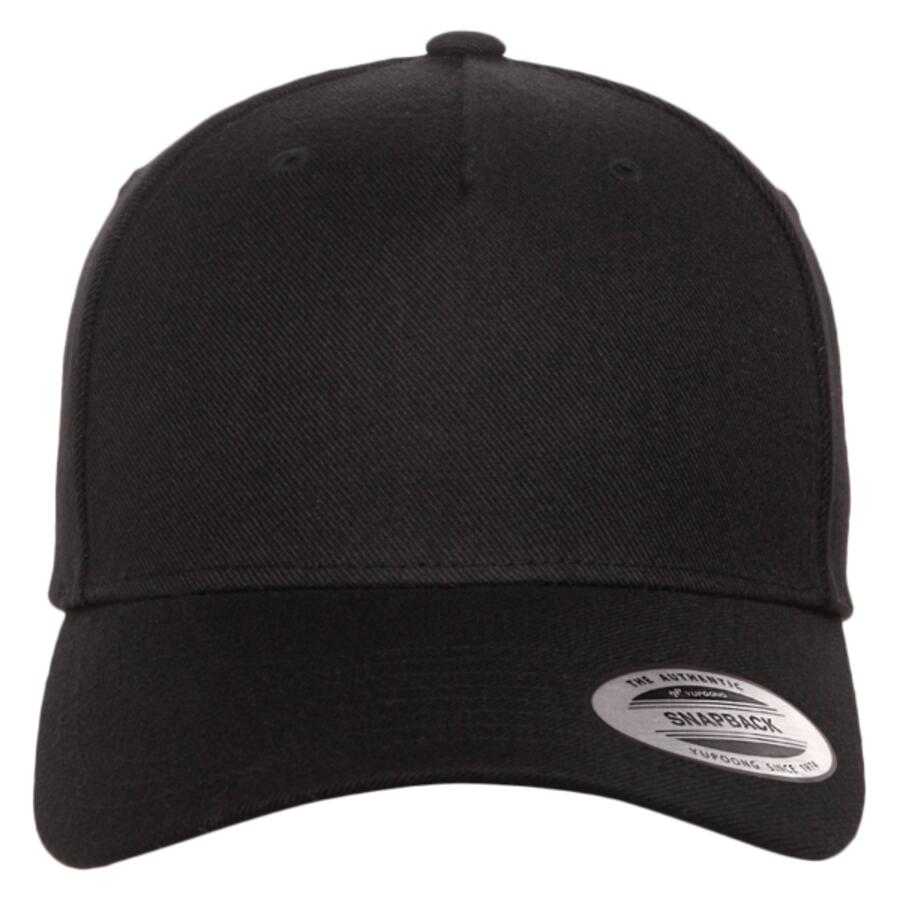 Premium Five-Panel Curved Bill Snapback Cap Thumbnail