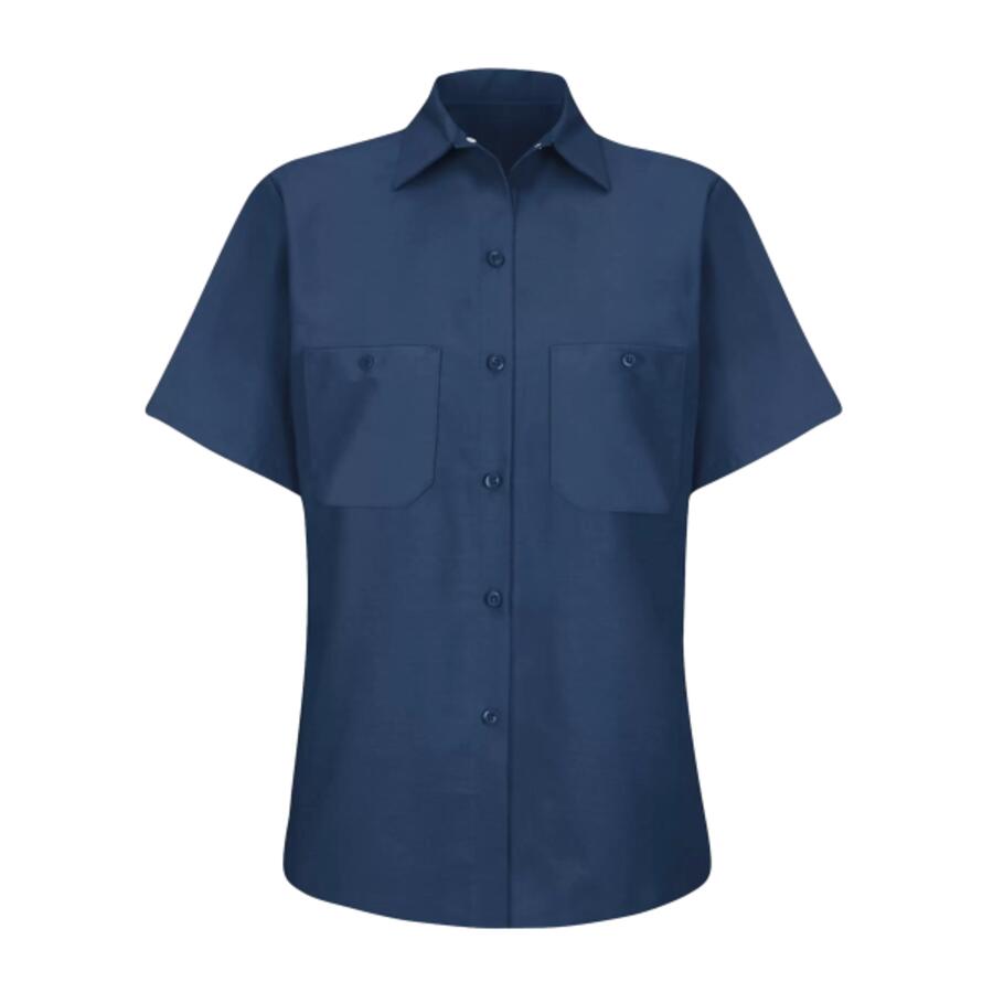 RED KAP® INDUSTRIAL SHORT SLEEVE LADIES' WORK SHIRT Thumbnail